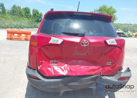 2014 Toyota Rav4 Le z USA, uszkodzony, nr VIN 2T3BFREV0EW220743